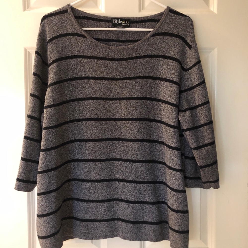 Macys Style & Co 💯% cotton sweater